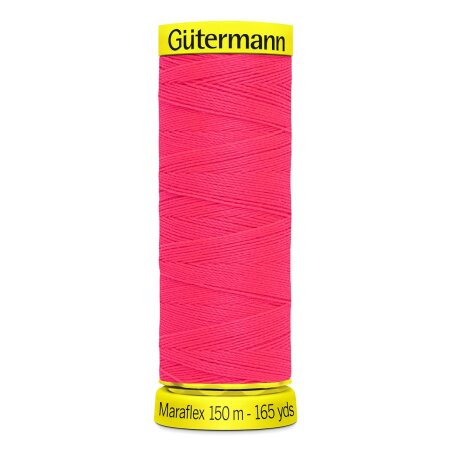 Gütermann Maraflex neon 150m - elastisches Nähgarn für dehnbare Stoffe Nr.  3837