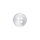 Poly button 4-hole 9mm white