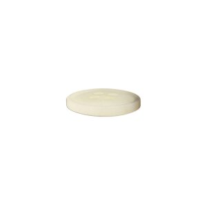 Poly button 4-hole 11mm cream