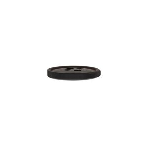 Poly button 4-hole 9mm black