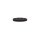 Poly button 4-hole 9mm black