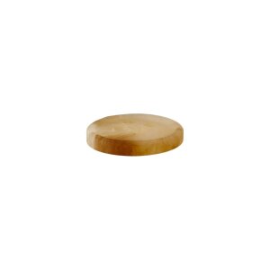 Poly button 4-hole 9mm beige