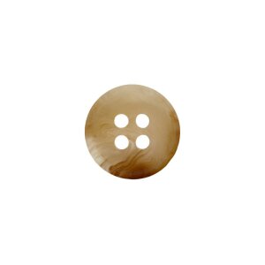 Poly button 4-hole 11mm beige