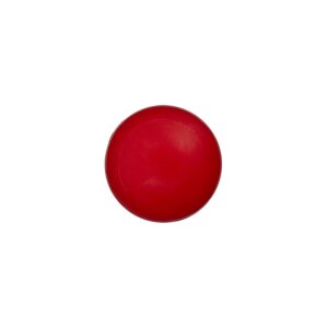 Poly button eyelet ball 9mm red