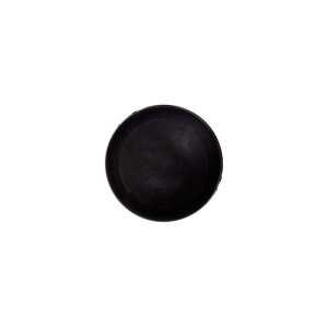 Poly button eyelet ball 9mm black