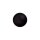 Poly button eyelet ball 9mm black