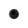 Poly button eyelet ball 9mm black