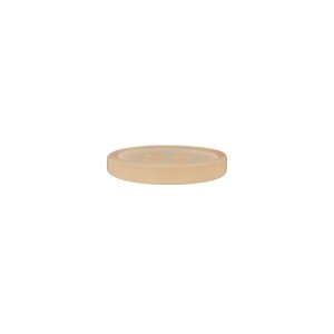 Poly button 4-hole 11mm cream