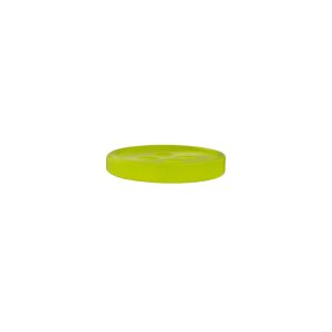 Poly button 4-hole 11mm light green