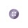 Poly button 4-hole 11mm lilac