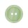 Poly button 2-hole 11mm light green