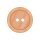 Poly button 2-hole 11mm orange