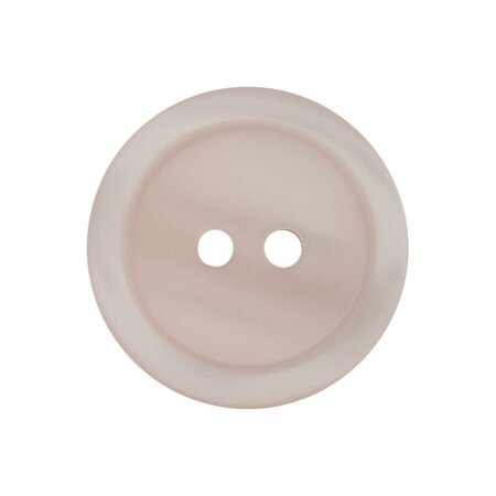 Poly button 2-hole 11mm pink