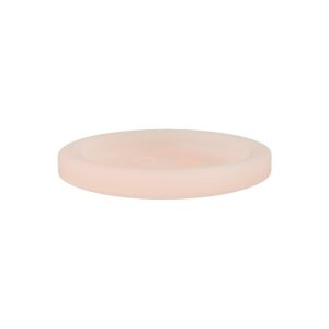 Poly button 2-hole 11mm pink