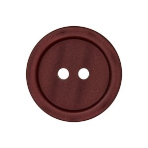 Poly button 2-hole 11mm bordeaux