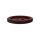 Poly button 2-hole 11mm bordeaux