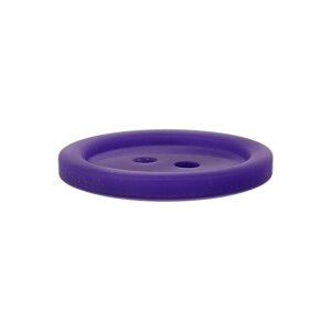 Poly button 2-hole 11mm violet