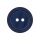 Poly button 2-hole 11mm navy