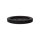 Poly button 2-hole 11mm black