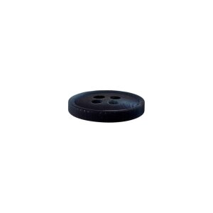 Poly button 4-hole 15mm navy