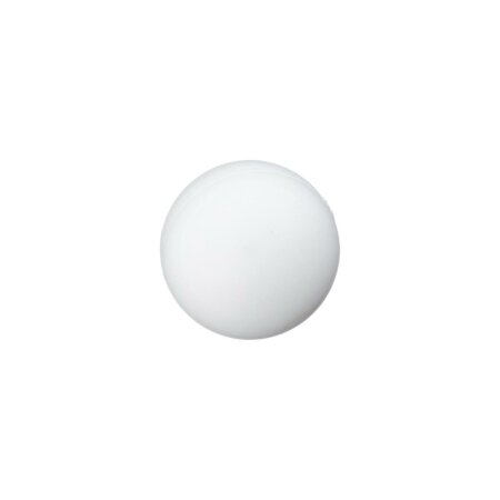 Poly button eyelet ball 11mm white