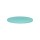 Poly button 2-hole 12mm turquoise