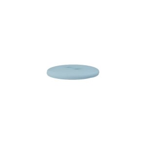 Poly button 2-hole 12mm light blue