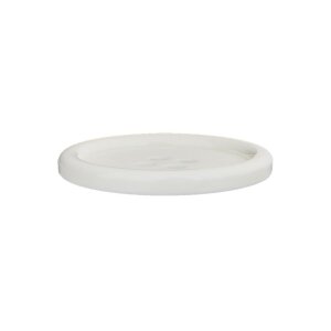 Poly button 4-hole 12mm white