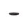 Poly button 2-hole 15mm black