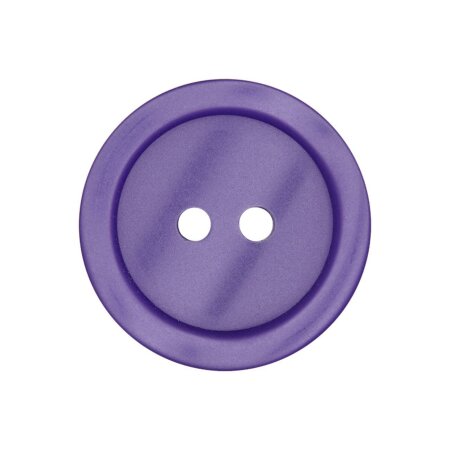 Poly button 2L-hole 18mm violet