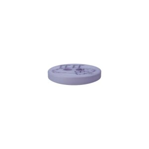 Poly button sheep 2-hole 15mm lilac