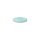 Poly button sheep 2-hole 15mm light blue