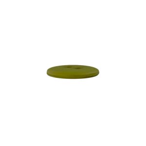 Poly button 2-hole 18mm olive