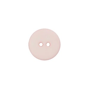 Poly button 2-hole 18mm pink