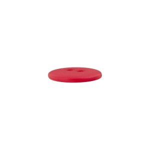 Poly button 2-hole 18mm pink