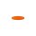 Poly button 2-hole 18mm orange