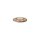 Metal button 4-hole 11mm white-copper