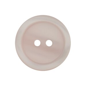 Poly button 2-hole 23mm pink