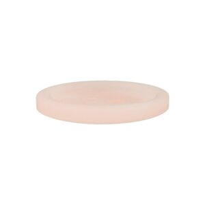 Poly button 2-hole 23mm pink