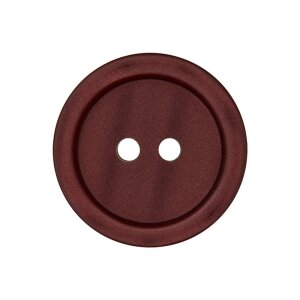 Poly button 2-hole 23mm bordeaux