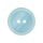 Poly button 2-hole 23mm light blue