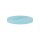 Poly button 2-hole 23mm light blue