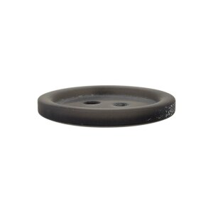 Poly button 2-hole 23mm medium gray