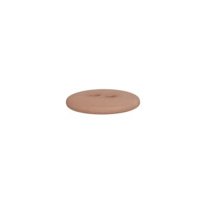 Poly button 2-hole 23mm beige