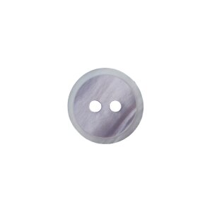Poly button 2-hole11mm lilac