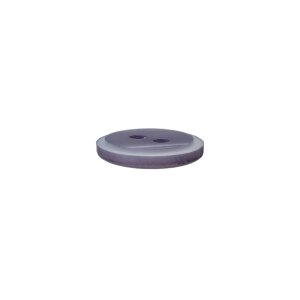 Poly button 2-hole11mm lilac