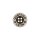 Metal Button Black 4-hole 20mm