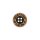 Metal Button Black 4-hole 20mm