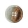 Poly button 4-hole 23mm light brown-mint