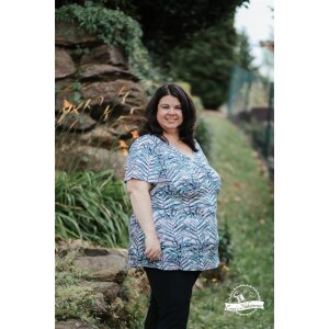 Kopie von eBook Basicshirt / Tunika / Basickleid "RAFFaela Curvy" Glitzerpüppi-Schnittmuster mit GEWERBELIZENZ